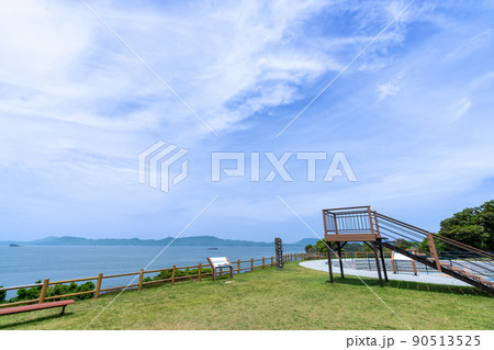 《長崎県》神崎鼻公園　日本本土最西端の地 90513525