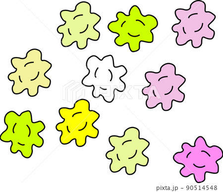 甘くて美味しい金平糖のイラストイメージ 90514548