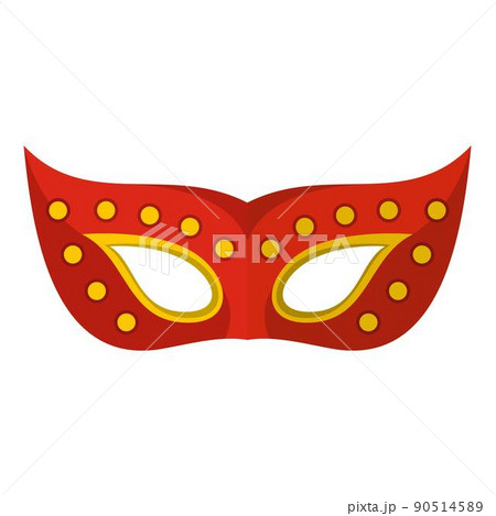 Face mask icon, flat style Face mask icon, flat style 90514589