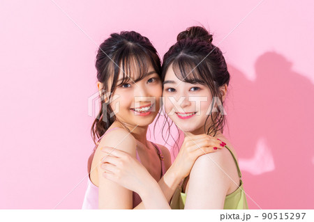 若い女性のビューティ 90515297
