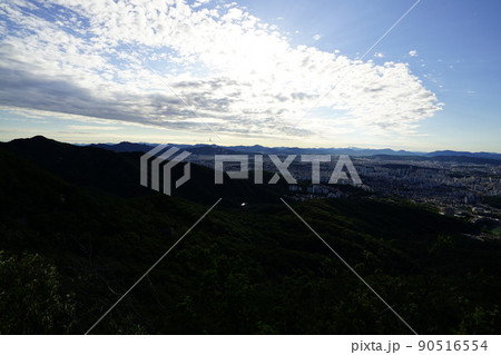 雲 風景 山 90516554