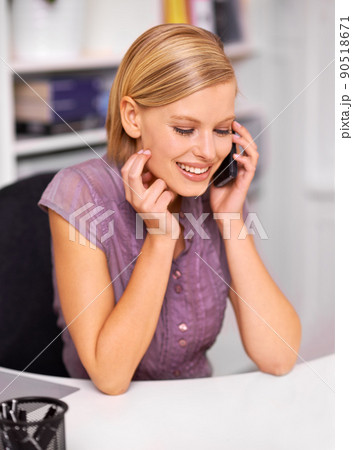 Phone, chat or hands of woman online for email communication, texting or  social media. Reading news Stock Photo by YuriArcursPeopleimages