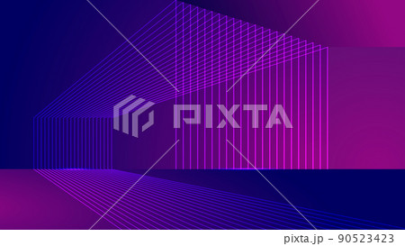 並ぶ 線 罫 90523423