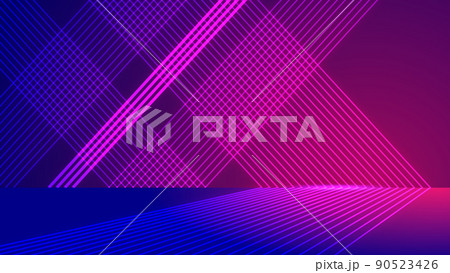 並ぶ 線 罫 90523426