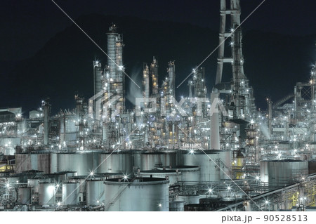 工場夜景 工場夜景 90528513