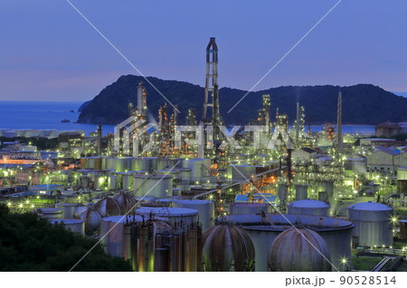 工場夜景 工場夜景 90528514