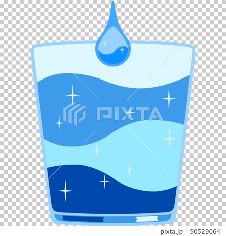 Illustration of clean water 90529064