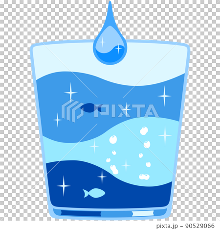 Illustration of clean water 90529066