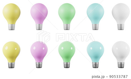 3d 電球 3d 電球 90533787