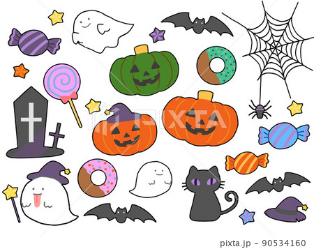 かわいいハロウィンセット 90534160