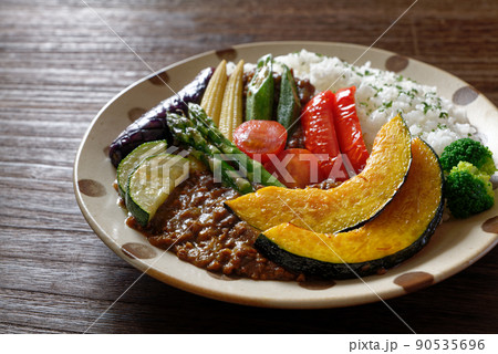 夏野菜カレー 夏野菜カレー 90535696