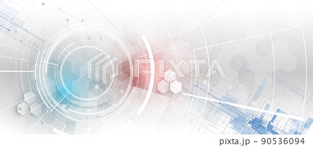 Technology data background, idea of global business solution 90536094