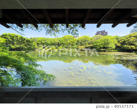新緑の栗林公園（5月上旬） 90537573
