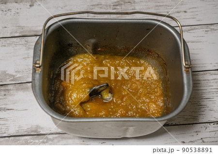 HBで出来上がったルバーブジャム HBで出来上がったルバーブジャム 90538891