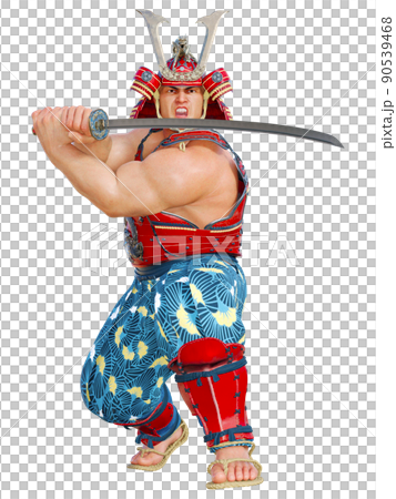 Red armor warrior 90539468