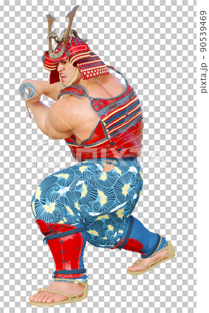 赤鎧武者 90539469