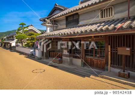 徳島　重伝建　脇町の町並み 90542438