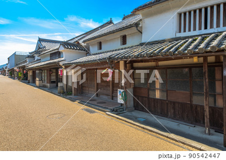 徳島　重伝建　脇町の町並み 90542447