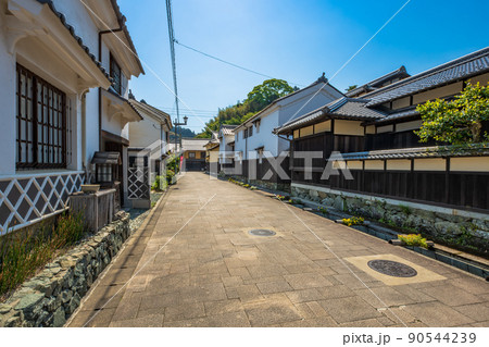 愛媛県 大洲市の町並み 愛媛県 大洲市の町並み 90544239