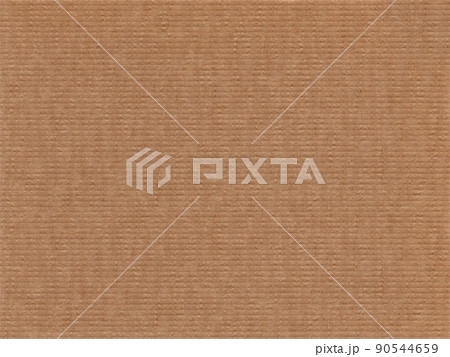 エコな素材感がある、縞模様のクラフト紙	 90544659