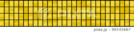 Metalic gradient collection with shiny gold hologram. Holographic foil texture, gold rose, brown and golden gradation. Vector set for frame, ribbon, border, other design 90545667
