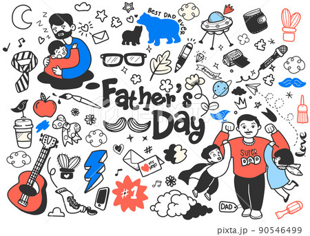 Happy Father's Day background 90546499