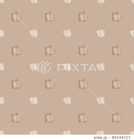 Football cards engraving seamless pattern. Vintage background sport topic in hand drawn style. 90549725