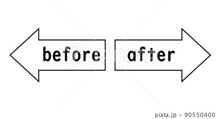 before　after   アイコン 90550400