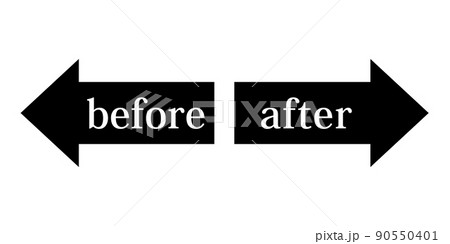 before　after   アイコン 90550401