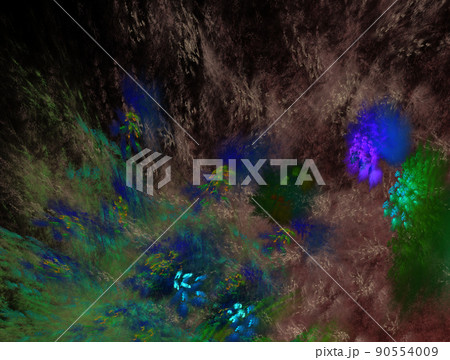 Imaginatory fractal abstract background Image 90554009
