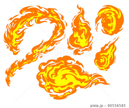 色々な火の玉・炎 90556585