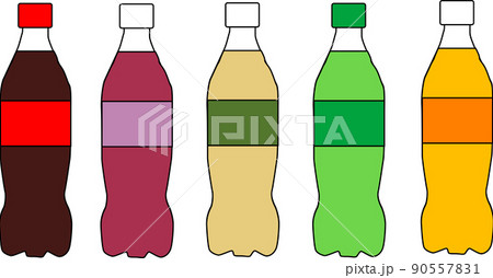 美味しい炭酸ジュースのイラスト 90557831
