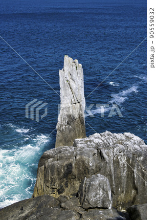 21975　唐桑半島　巨釜　折石 90559032