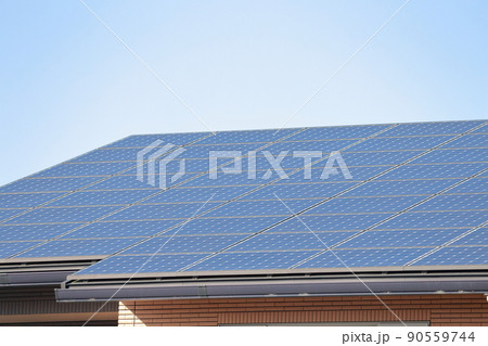 住宅の太陽光パネル 住宅の太陽光パネル 90559744