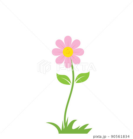 Sunflower element  vector illustration concept design template 90561834