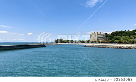 初夏の恵比寿海水浴場［吉良ワイキキビーチ/愛知県西尾市］ 90563068
