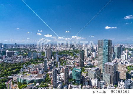 《東京都》東京都市イメージ・初夏 90563165