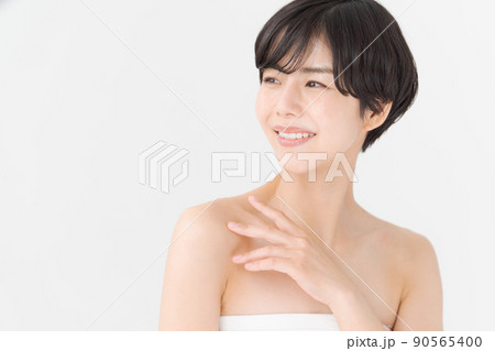 アジアンビューティー　バストアップ 90565400