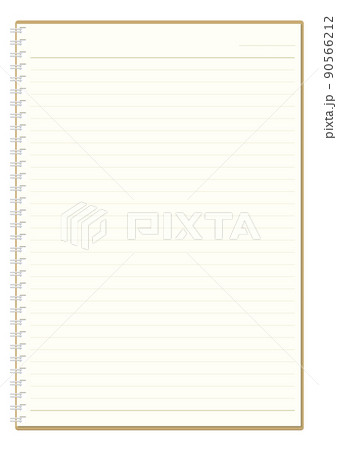 ノート notebook　A4判タテ 罫線 90566212
