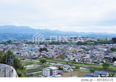 飯田線 鼎下山駅周辺の町並み【長野県飯田市】 90566319