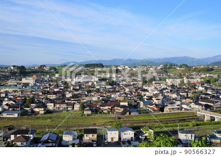飯田線 鼎駅周辺の町並み【長野県飯田市】 90566327