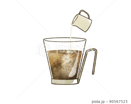コーヒーとミルク 90567525