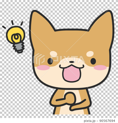 鼓舞人心的上身柴犬 90567694