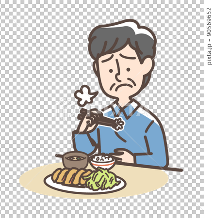 食欲不振の男性 90569652