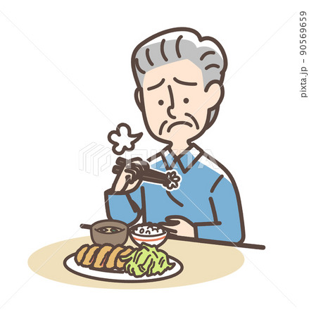食欲不振の男性 90569659