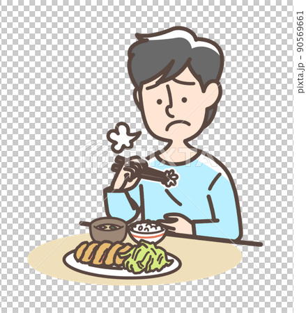 食欲不振の男性 90569661