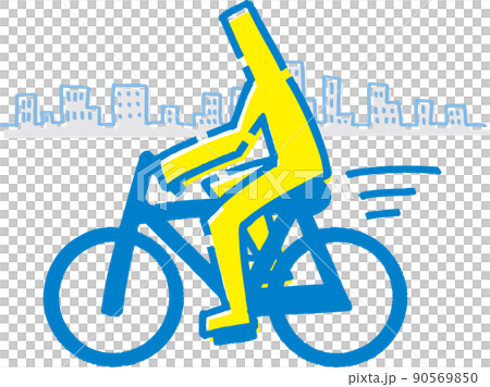 火柴人在城裡騎自行車 火柴人在城裡騎自行車 90569850