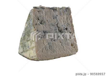 Blue cheese isolated on white 90569937