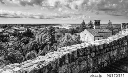 Belltower of St Peters Church on Ragogna Castle 90570525