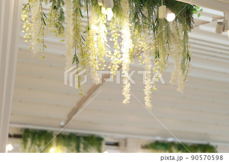 インテリア 花 照明 90570598